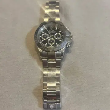 손목시계 실버/블랙