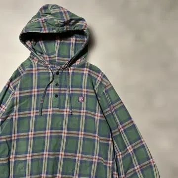 GUNG HO 면 100% 아노락 후드티