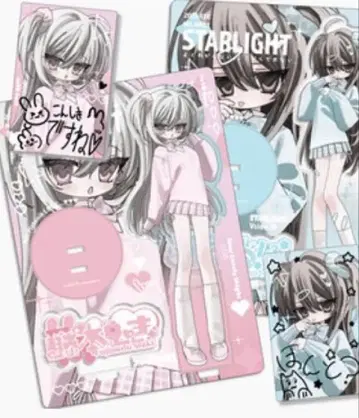 본령 하나 프레임 부착 아크릴 스탠드 아크스타 루리