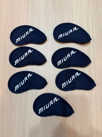 미우라기켄 아이언용 골프헤드커버 7개 세트