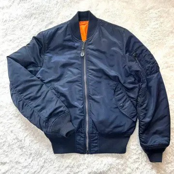 ALPHA MA-1 플라이트 자켓 네이비 M 사이즈