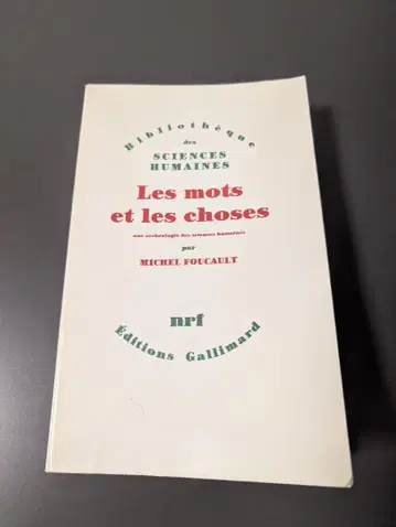 les mots et les choses michel foucault