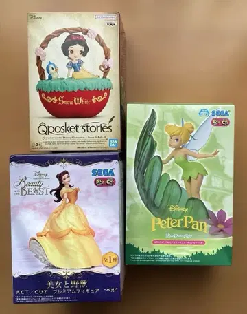 [미개봉 새상품] 디즈니 피규어 3세트 배송비 포함