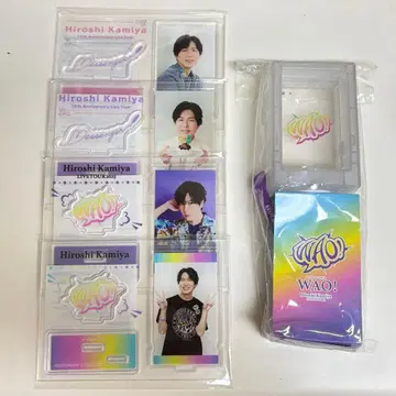 카미야 히로시 응원봉 아크릴 스탠드 세트
