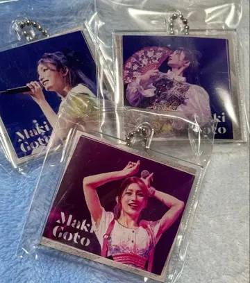 고토 마키 데지리아 트레이딩 카드 키링 (3개 세트)