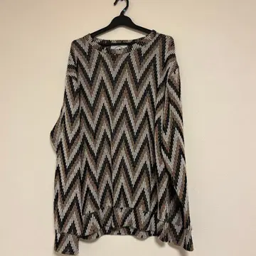 cosmos blues 지그재그 니트