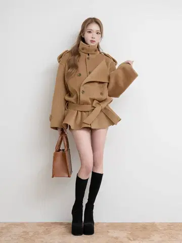 다리치 Darich 드롭 숄더 자켓 코트 FREE L