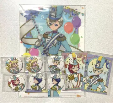 [프리파라] 마루쿠지 클리어 파일 캔뱃지 WITH