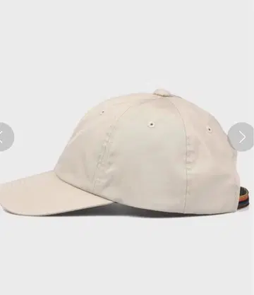 Paul Smith 아티스트 스트라이프 벨트 캡 베이지