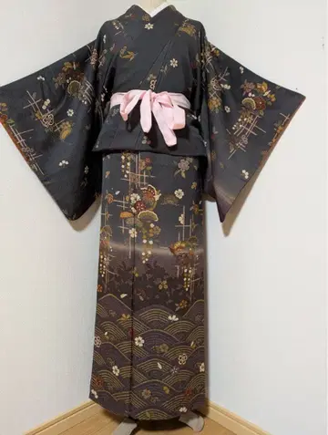 라 솔의 단접기가 멋진 이부식 기모노