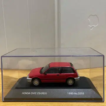 HONDA CIVIC 25i(RED) 1983 No.C003