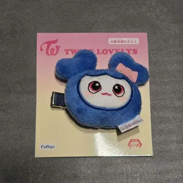 TWICE LOVERYS 봉제 인형 헤어핀 쯔위 쯔브리 GIGO