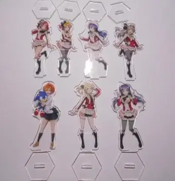 러브 라이브 아크릴 스탠드 패널 7점 세트