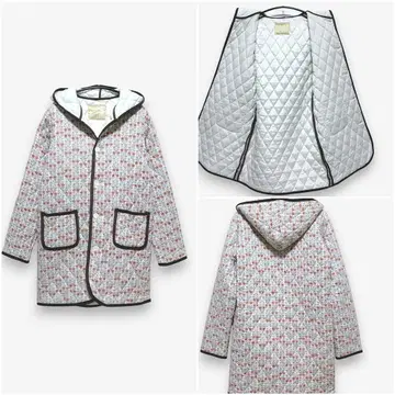 [ BEAMS BOY ] 빔즈 보이 리버티 패턴 퀼팅 코트