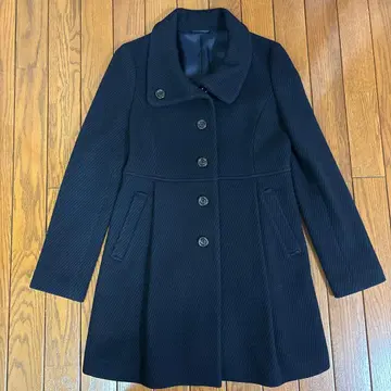 아나이 블랙 코트 38