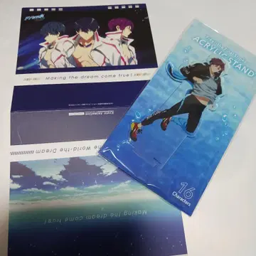 Free! 린 아크릴 스탠드 달력 뒷표지
