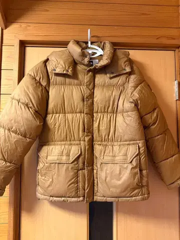 THE NORTH FACE 브라운 다운 자켓 S