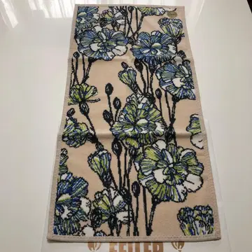 페이러 꽃무늬 페이스타월