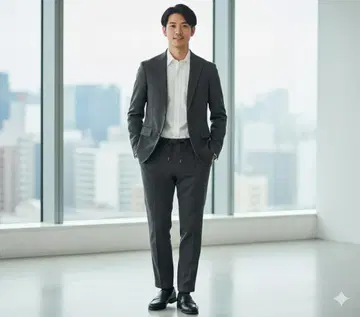 새상품급 현행 택 유나이티드 애로우즈 자켓 & 이지 팬츠 셋업