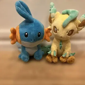 미즈고로우와 리피아 봉제 인형 세트