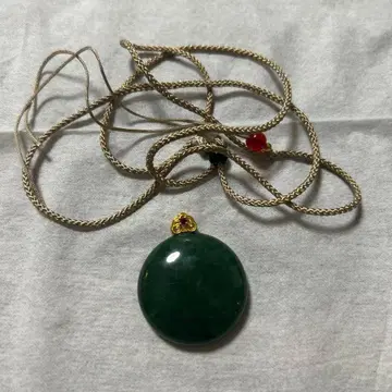 화전옥 벽옥 펜던트 목걸이