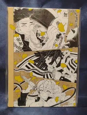 귀멸의 칼날 원화전 디자인 아트 보드 2