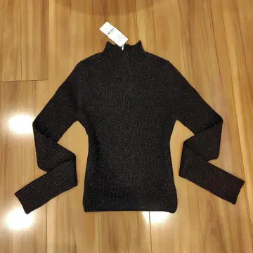 리엔다 워셔블 하이넥 니트탑 (썸홀 포함) 미사용 새상품 택 포함