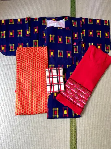 기모노 종합 세트 앙상블 도중기 도유 코트 롱 스웨터