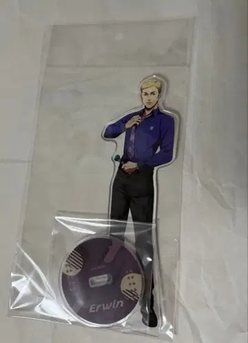 새상품 진격의 거인 라운드 원 아크릴 스탠드 엘빈