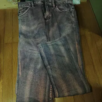 청바지 28 #어두운 빨간색#