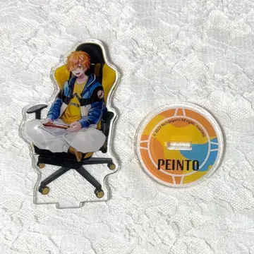 일상조 페인트 게이밍 체어 아크릴 스탠드 1점