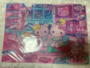 푸르랜드 한정판 헬로키티 50주년 시리즈 클리어 파일