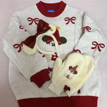 릴 린 린 스웨터 머리띠 미튼 크리스마스 2025