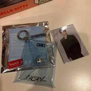 SEVENTEEN 디노 미니 파우치 포토 카드 세트