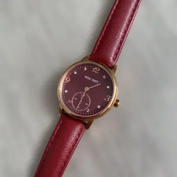 ROYAL PARTY/로얄 파티 보르도 쉘 다이얼 레드 벨트