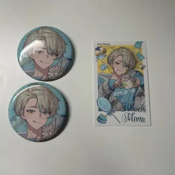 히바치 마나 캔뱃지 & 폴라로이드