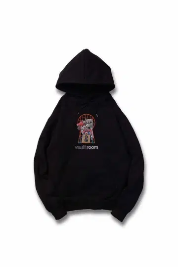 VAULTROOM VR x KARUBINACHO HOODIE BLK M