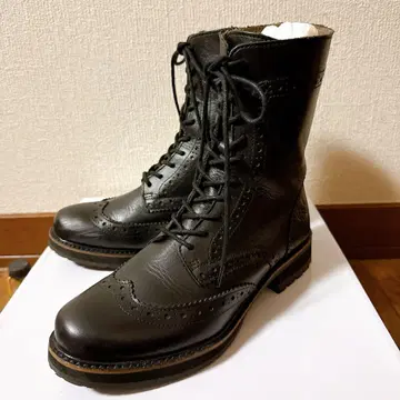 요스케 가죽 부츠