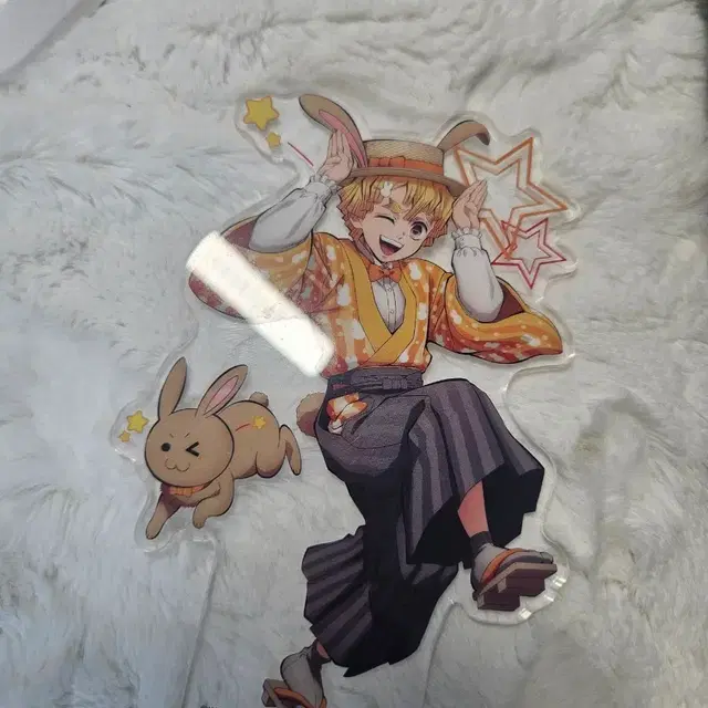 젠이츠 귀칼 귀멸의칼날 토끼해 아크릴스탠드