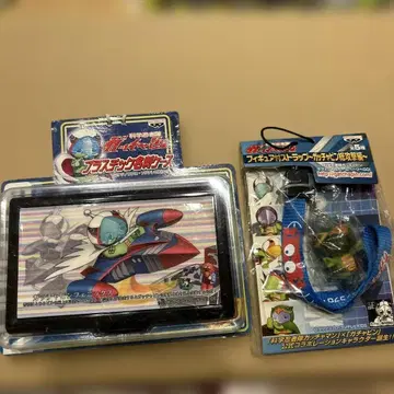 과학 닌자대 갓차핑 플라스틱 명함 케이스 피규어 포함 스트랩