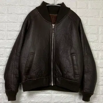 우수한 디자인 U.B By FEDI 무스탕 자켓 리얼 무스탕 두툼한 M