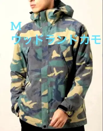 NORTH FACE 스쿱 자켓 M 카모플라주 카모플라쥬 단종 컬러!