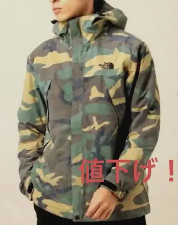 레어! 단종 컬러 THE NORTH FACE 스쿱 자켓 M 카모플라쥬