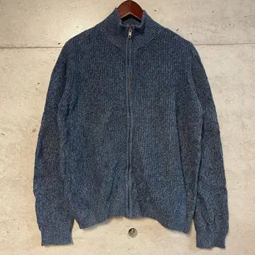 인기 엘엘빈 드라이버 니트 지퍼 풀 집업