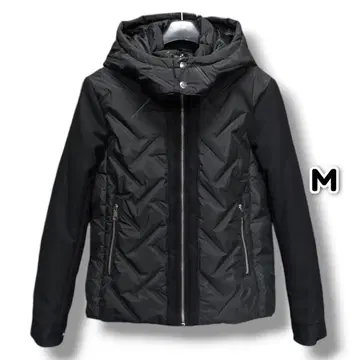 JOKER 심리스 충전솜 소매 절개 블루종 후드 자켓 M gd2