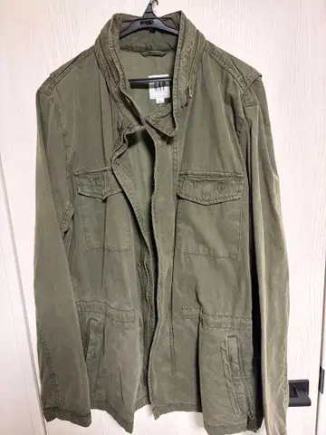 GAP 밀리터리 자켓 L 사이즈 올리브