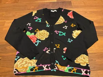 레오나르 가디건 모 100%