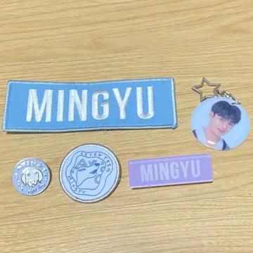 SEVENTEEN 세븐틴 민규 MINGYU 네임택 배지