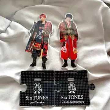 SixTONES 아크릴 스탠드 2개 세트