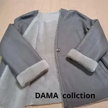 DAMA collection 리얼 무스탕 자켓